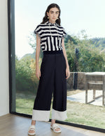 Two-tone trousers