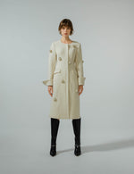 Round Collar Long Coat